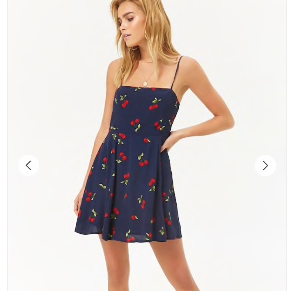 Blue Cherry Dress